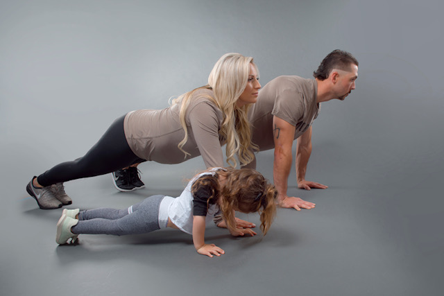 Brittany Renz-Family-Exercise