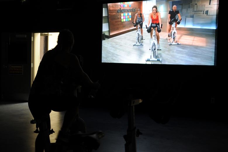 virtual indoor cycling training