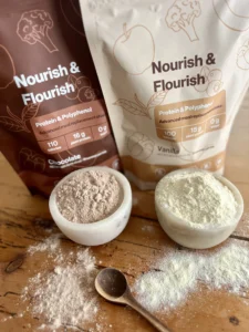 nourish flourish protein shake